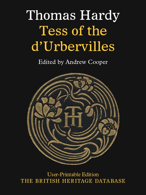 Title details for Tess of the d'Urbervilles - British Heritage Database Reader-Printable Edition with Study Materials by Thomas Hardy - Available